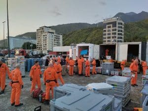 USAR.NL arriveert in La Guaira, Venezuela